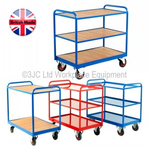 Classic Industrial Tray Trolley 300kg Capacity